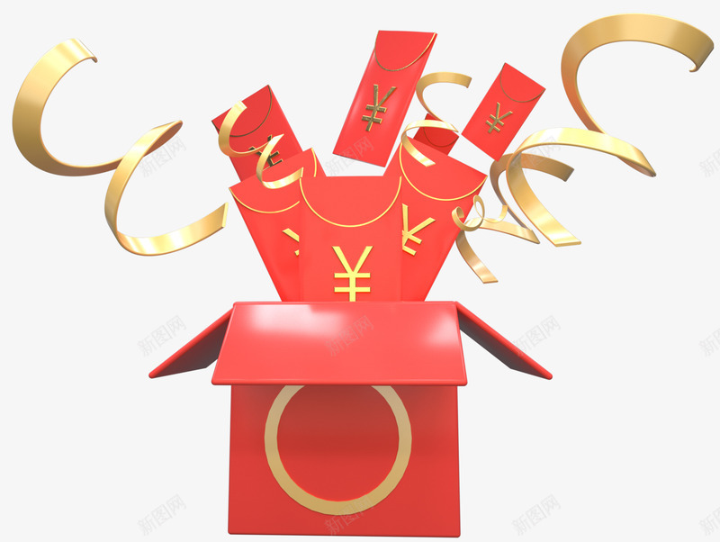 大礼礼品箱红包金色png免抠素材_88icon https://88icon.com 大礼 大红包 礼品箱 红包 红包图 红包样式 金色 金色丝带