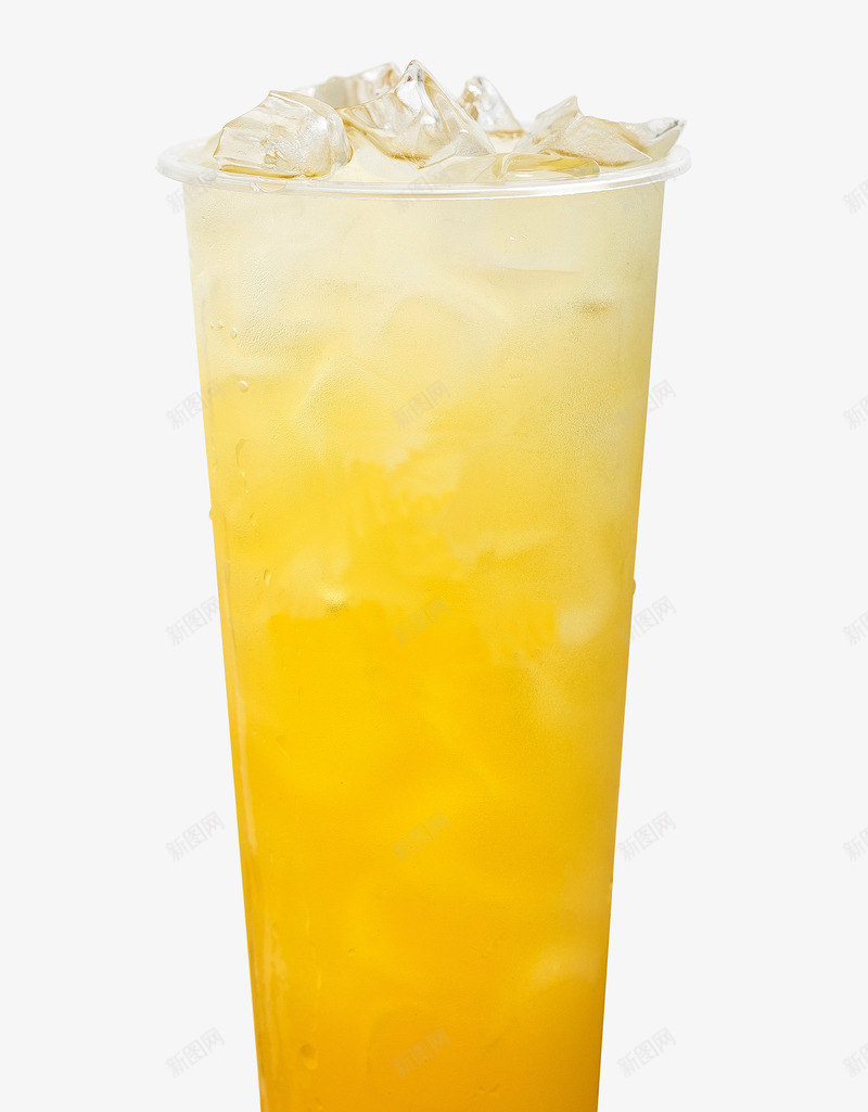 柠檬薄荷绿茶实物png免抠素材_88icon https://88icon.com 产品实物 冰块 夏日 奶茶 柠檬 清凉 渐变 薄荷茶 黄色