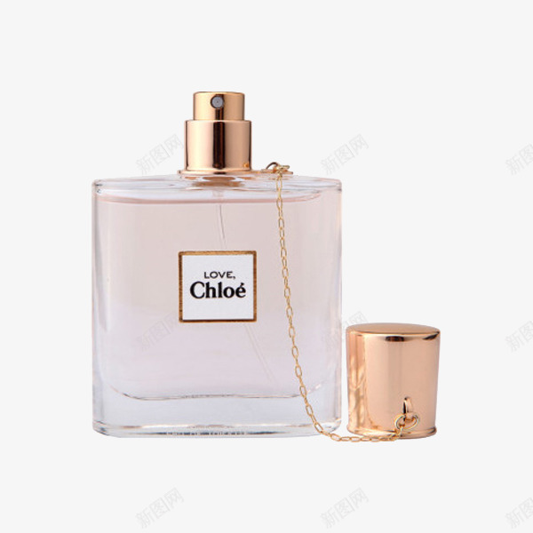 蔻依挚爱女用淡香氛中瓶开盖png免抠素材_88icon https://88icon.com Chole 实物 蔻依 香水