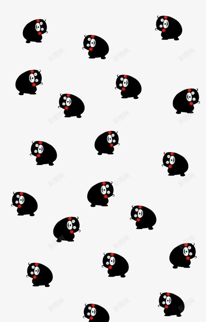 可爱小黑熊png免抠素材_88icon https://88icon.com 卡通 卡通小熊 小黑熊