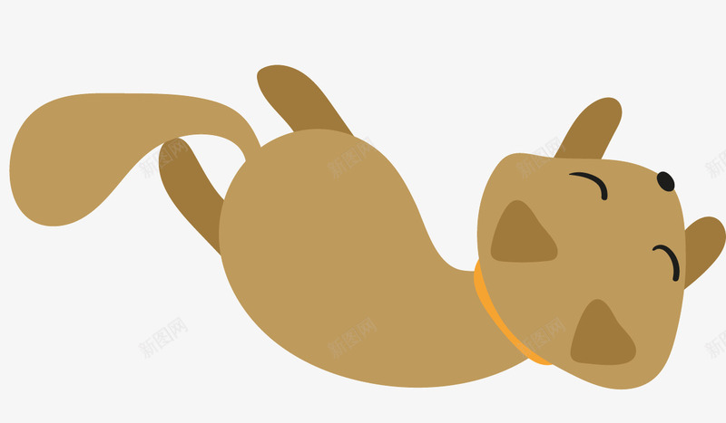 躺着的小狗png免抠素材_88icon https://88icon.com 动物 卡通 卡通睡觉狗狗 小狗 棕色 飞天资源论坛
