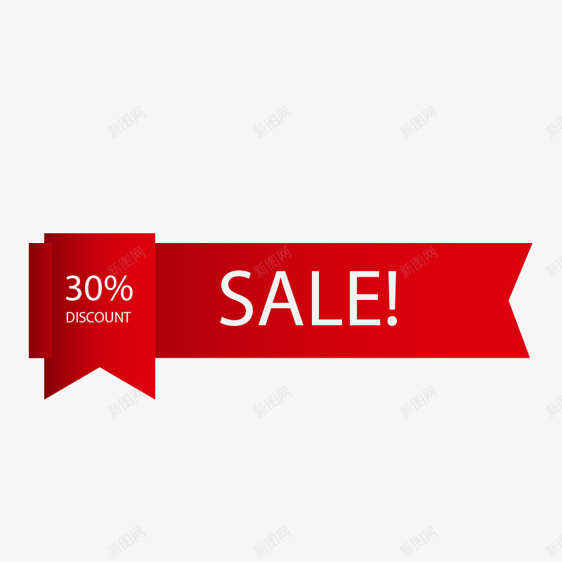 卡通活动红色促销小标签png免抠素材_88icon https://88icon.com 促销小标题 促销标签 卡通标签 活动促销 红色小标签 红色彩带小标题