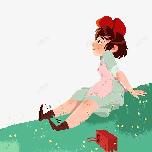 手绘少女漫画png免抠素材_88icon https://88icon.com 人物造型 卡通人物 可爱 少女漫画 手绘 萌萌