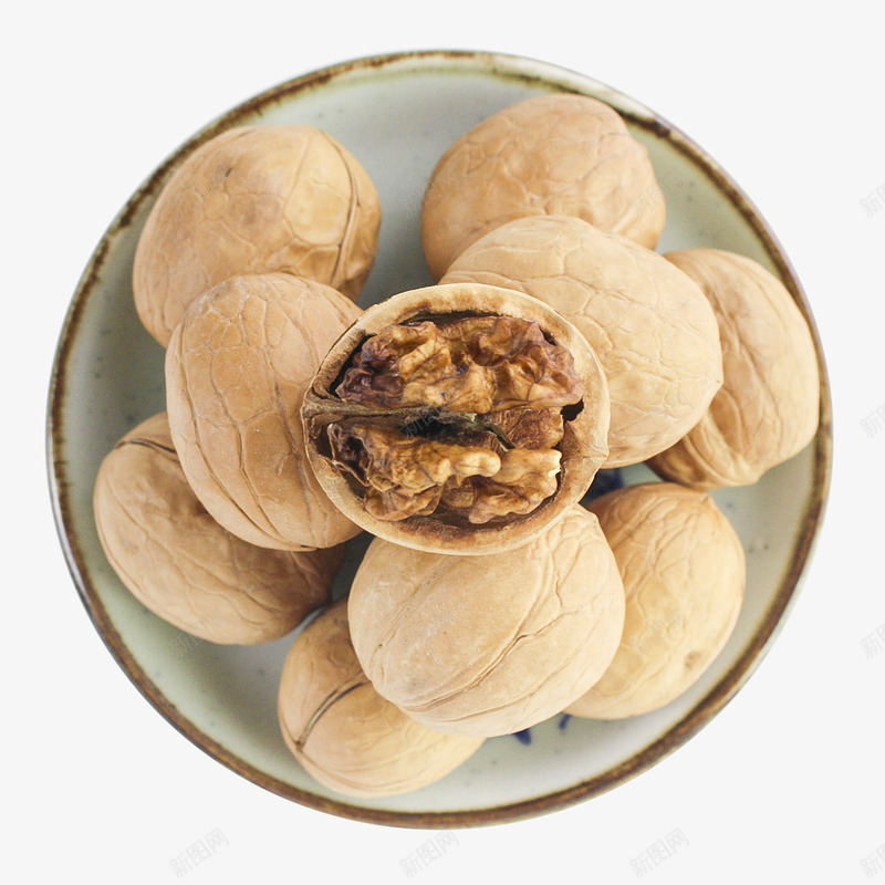 一盘核桃png免抠素材_88icon https://88icon.com 坚果 核桃 矢量装饰 装饰 装饰画