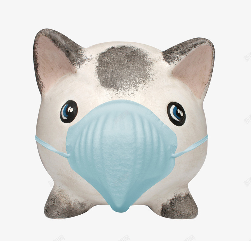 带口罩的小猪png免抠素材_88icon https://88icon.com 360度透气 口罩 呼吸 小猪 柔软 瓷猪 舒适 透气 防尘透气 防护 防灰尘 防雾霾
