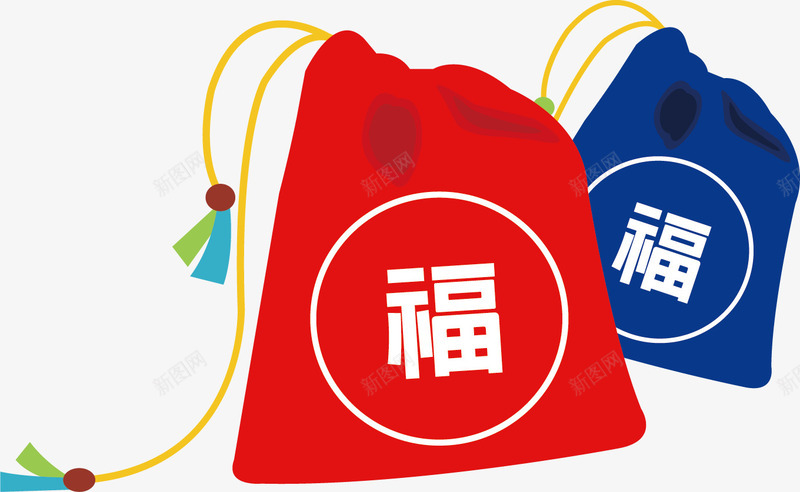 福袋png免抠素材_88icon https://88icon.com 我的钱包 新年 福袋 红包 钱包