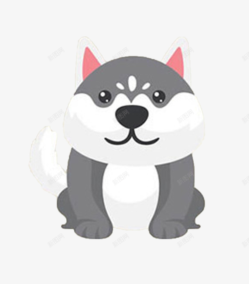胖胖的小狗png免抠素材_88icon https://88icon.com
