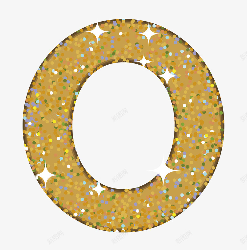 字母O艺术字png免抠素材_88icon https://88icon.com EPS O 字母 斑点背景 艺术字 金色闪粉