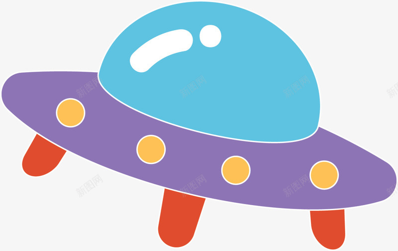 彩色卡通外星人飞碟png免抠素材_88icon https://88icon.com 4月12号 ufo 世界航天日 外星人 太空 宇宙 神秘飞碟 飞碟 飞船