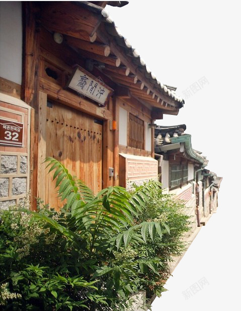 古阁楼建筑png免抠素材_88icon https://88icon.com 建筑 木板 绿化 阁楼