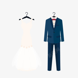 礼服婚纱矢量图png图片下载 礼服婚纱矢量图素材