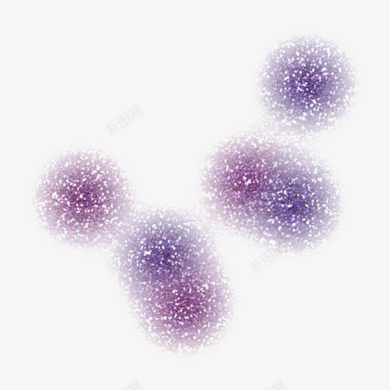 紫色荧光装饰png免抠素材_88icon https://88icon.com 光 光点 光线 星光 星星 星空 荧光
