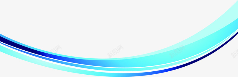 蓝色下凹弧形线条招聘png免抠素材_88icon https://88icon.com 弧形 招聘 求才 线条 蓝色