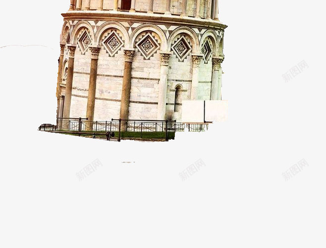 比萨斜塔欧美建筑png免抠素材_88icon https://88icon.com 建筑 欧美 比萨斜塔