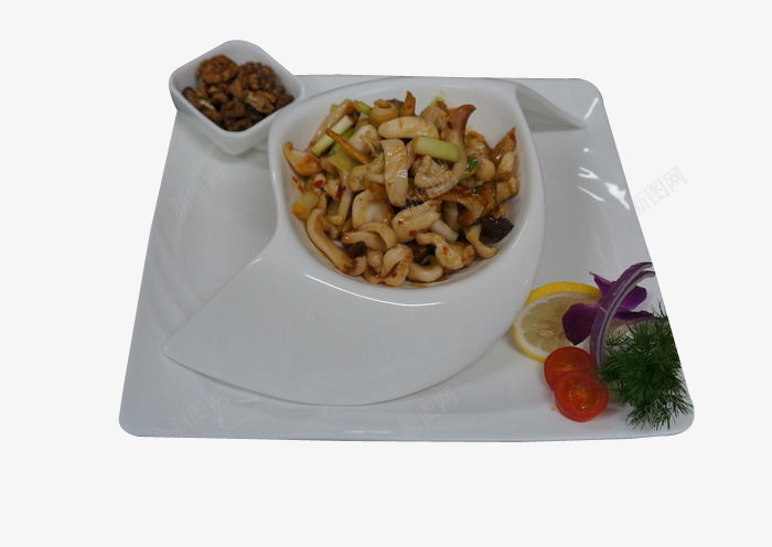 爆炒墨鱼仔png免抠素材_88icon https://88icon.com 爆炒墨鱼仔 美味 美食 餐饮 高档
