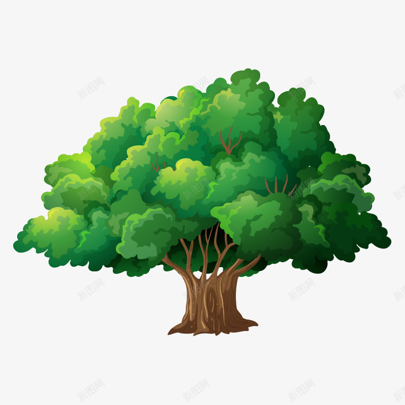 树树木png免抠素材_88icon https://88icon.com 四季树 木 树 树木 树林 植物 绿色 绿色植物 花草树