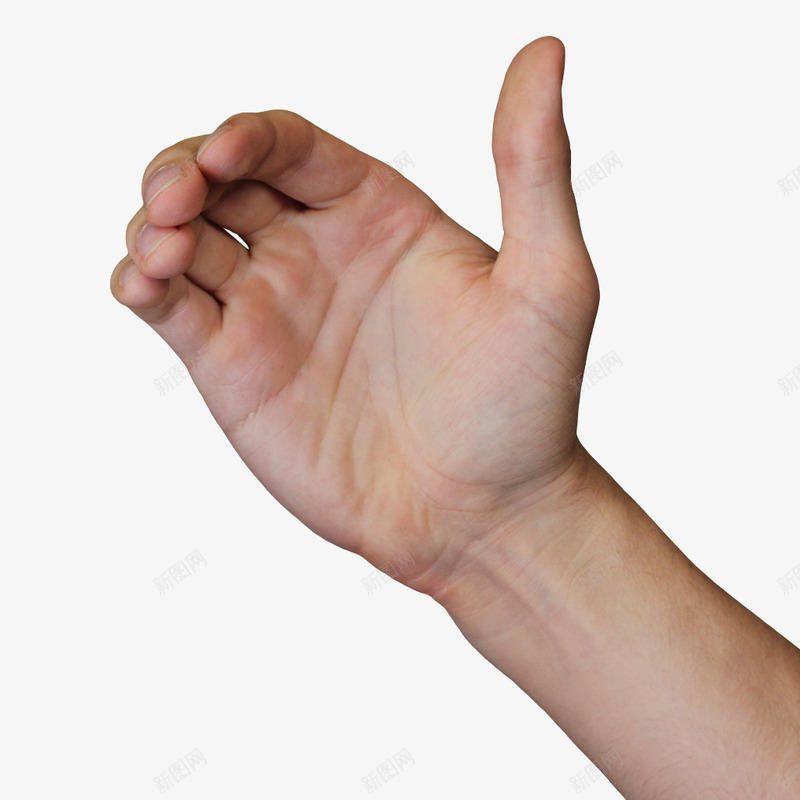 竖大拇指png免抠素材_88icon https://88icon.com 弯曲 手势 手指 手掌 手臂