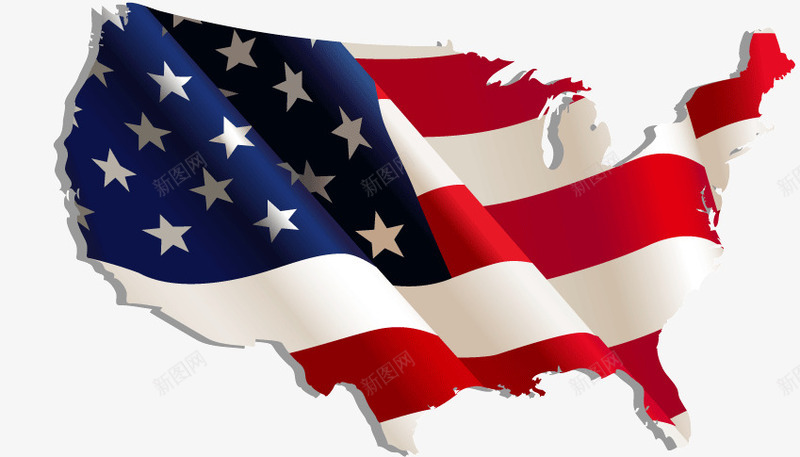 美国国旗png免抠素材_88icon https://88icon.com 国旗 地图 笔刷 美国 美国国庆日 美国国旗
