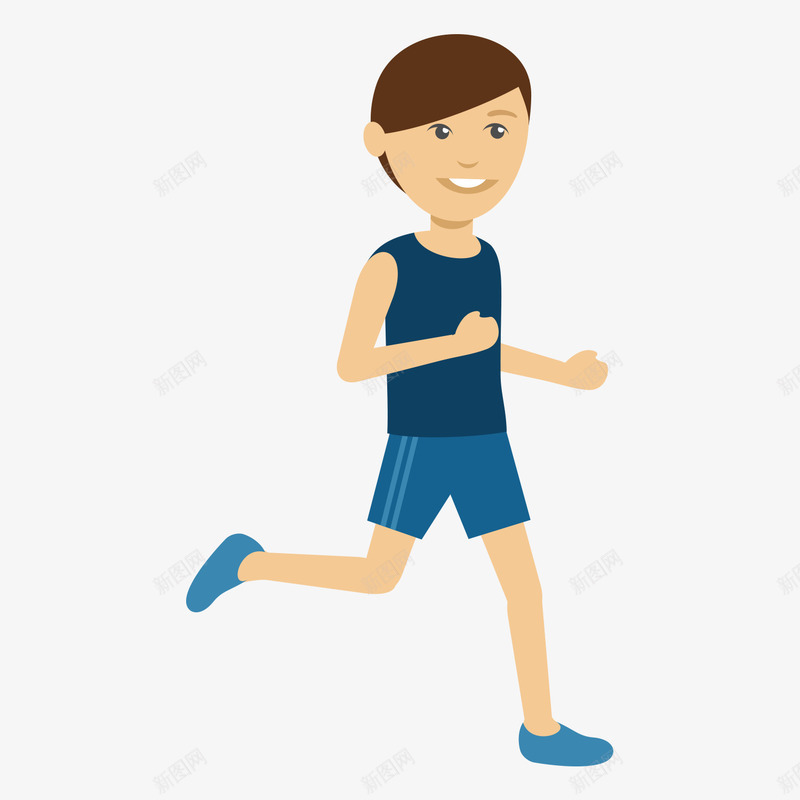 全民健身日跑步人物插画矢量图ai免抠素材_88icon https://88icon.com 人物 体育 全民健身日 卡通人物 竞技 跑步 运动健身 锻炼 青春 青春活力 矢量图