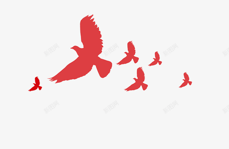 红色的鸽子过年氛围元素png免抠素材_88icon https://88icon.com 元素 氛围 红色 红色元素 血红色 过年 鸽子 鸽子红