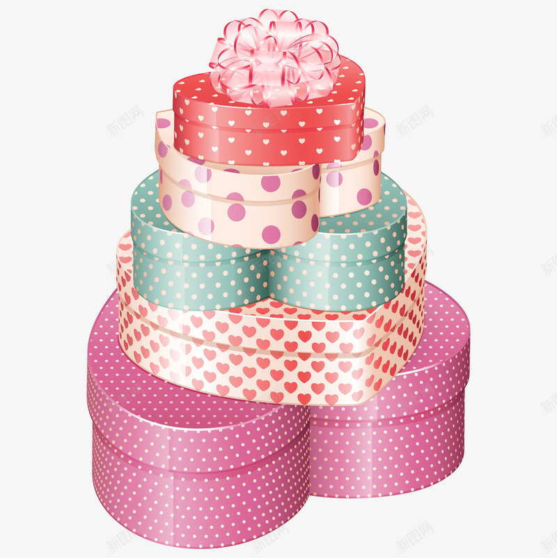 卡通堆积的礼盒png免抠素材_88icon https://88icon.com 卡通 卡通精美礼盒礼包免费下载 礼包 礼盒 精美