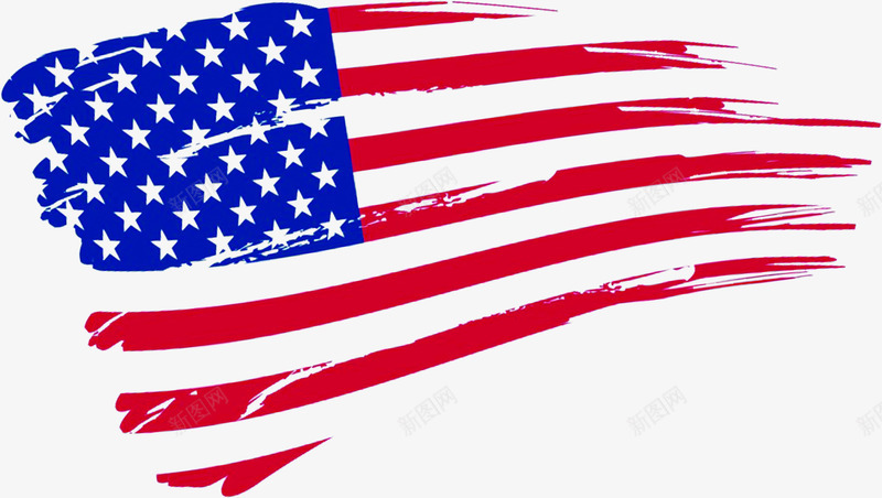 笔刷美国国旗时尚png免抠素材_88icon https://88icon.com 国旗 时尚 美国 美国国庆日