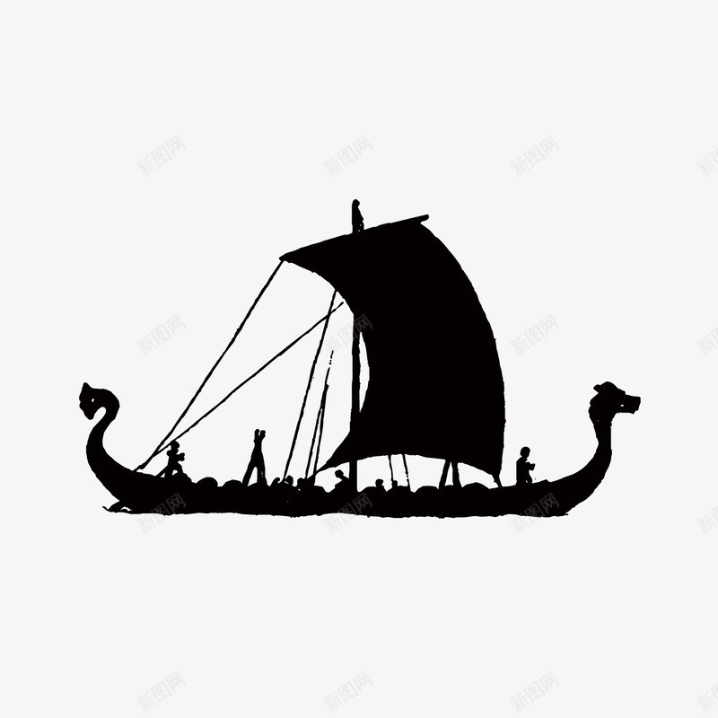 赛龙舟矢量图ai免抠素材_88icon https://88icon.com 元素 航海 船只 赛龙舟 轮船 矢量图
