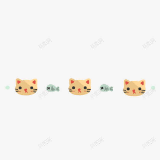 卡通小猫咪头像png免抠素材_88icon https://88icon.com 卡通 头像