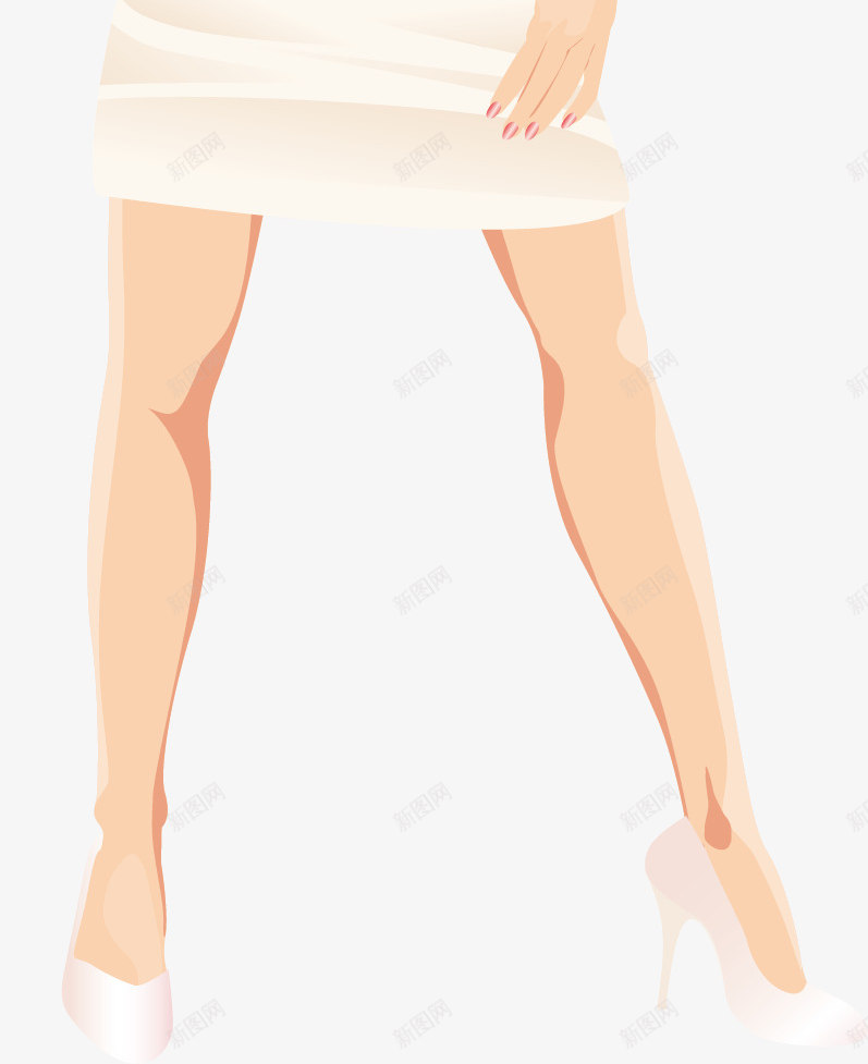 金发美女矢量图eps免抠素材_88icon https://88icon.com 免费矢量下载 性感 插画 金发美女 矢量图
