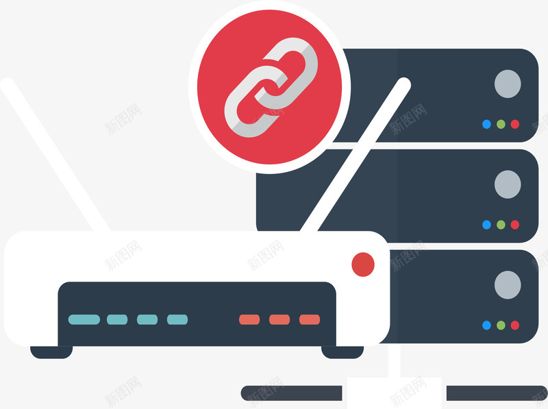网络工作设备png免抠素材_88icon https://88icon.com 互联网 硬件设备 网络 路由器