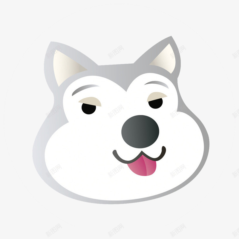 狗卡通狗头png免抠素材_88icon https://88icon.com 傻头像 傻屌头像 卡通图案 卡通狗 可爱 哈士奇头像 小狗图片 手绘 狗 狗头 狗狗