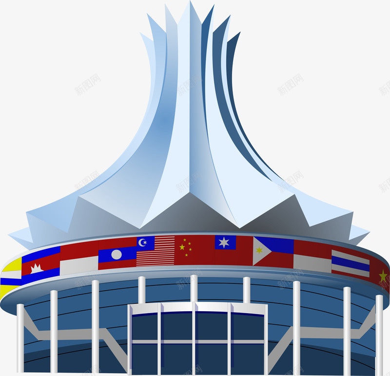 南宁会展中心png免抠素材_88icon https://88icon.com 会展中心 南宁 南宁会展中心 广西 建筑 朱瑾花