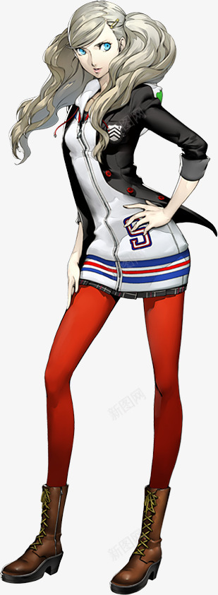 动漫卡通制服少女png免抠素材_88icon https://88icon.com 制服 卡通 少女