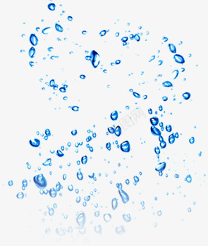蓝色水滴背景夏天png免抠素材_88icon https://88icon.com 夏天 水滴 背景 苏打水背景 蓝色