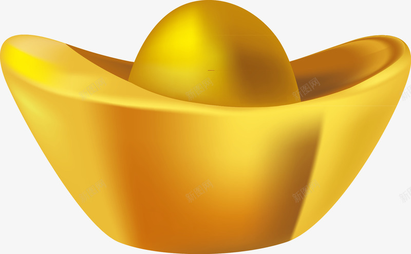 金元宝有钱手绘png免抠素材_88icon https://88icon.com 图形 画画 金钱团 黄色