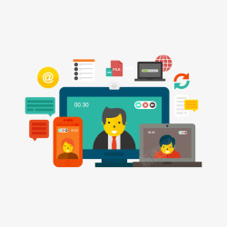 网络社交png图片下载 网络社交素材