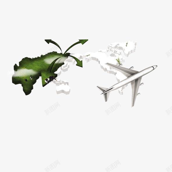 民航飞机png免抠素材_88icon https://88icon.com 蓝天白云五大洲地形图模块民航飞机数据箭头