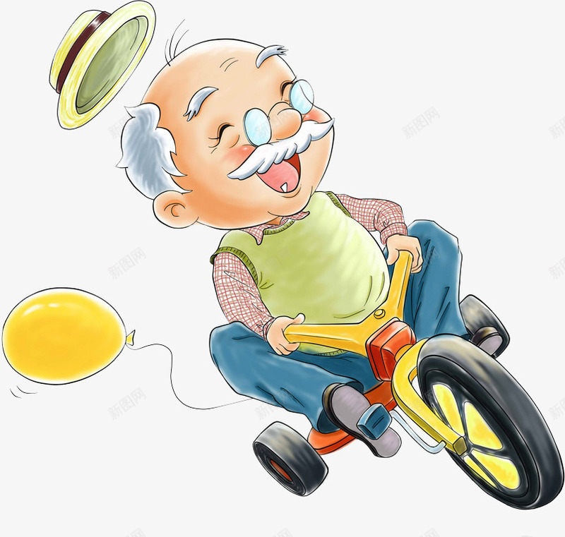 老爷爷老人家png免抠素材_88icon https://88icon.com 人 人物 姥爷 童真 老人 老人家 老爷爷 骑车