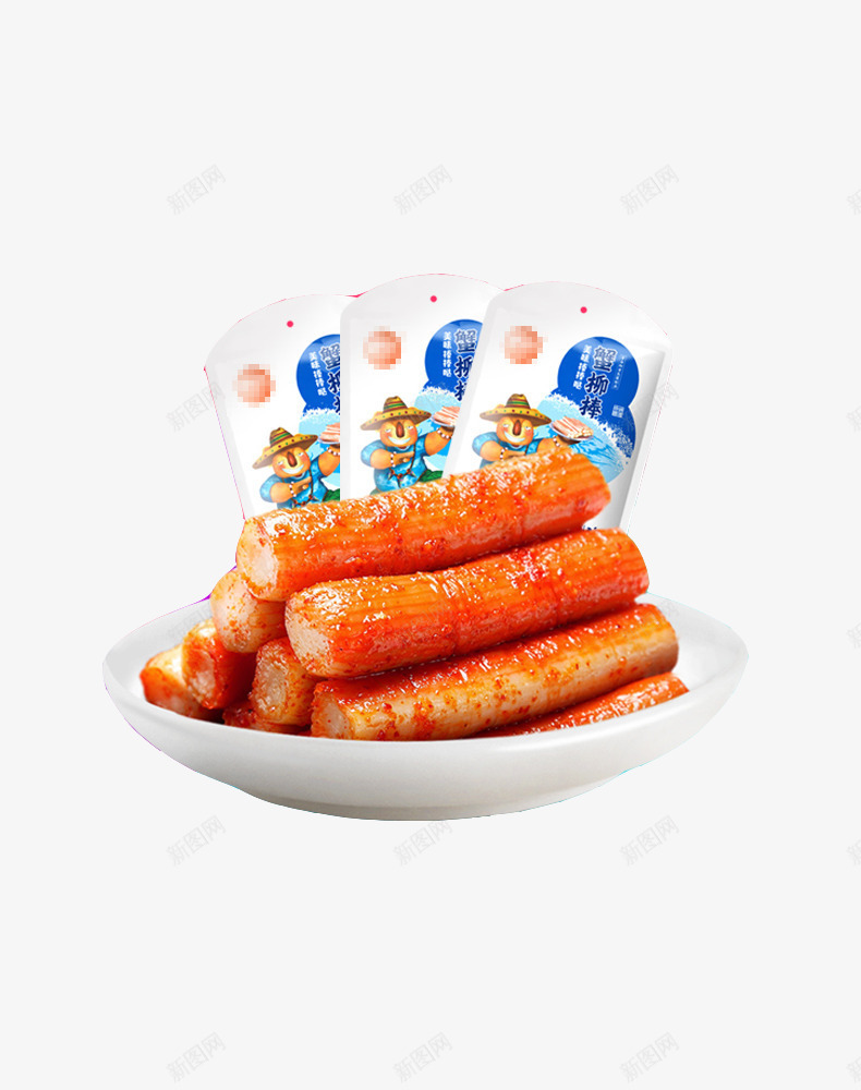 独立包装食品png免抠素材_88icon https://88icon.com 海鲜 蟹肉棒 鱼肉制造 麻辣味