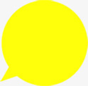 黄色闪耀气泡png免抠素材_88icon https://88icon.com 气泡 设计 闪耀 黄色