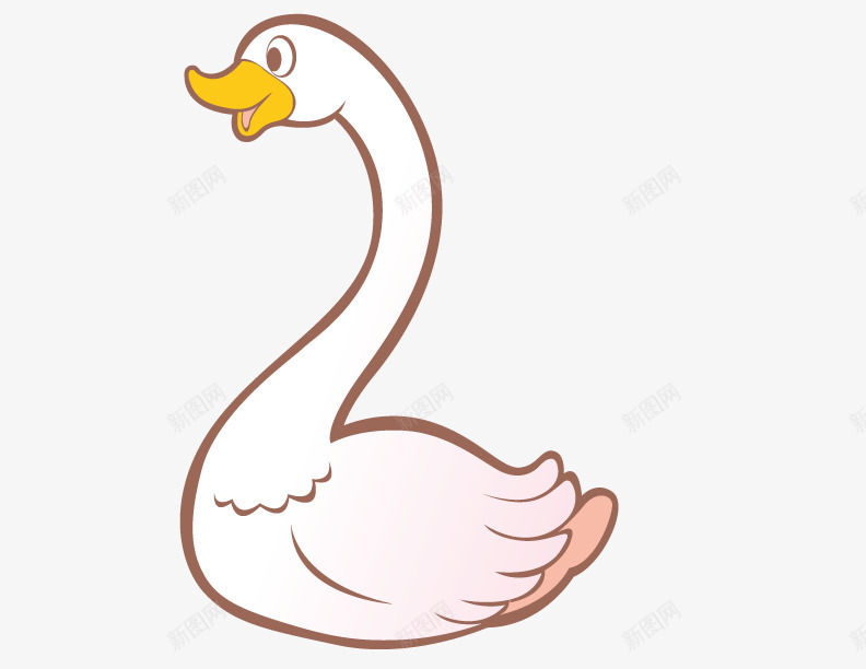 大白鹅png免抠素材_88icon https://88icon.com 动物 卡通动漫
