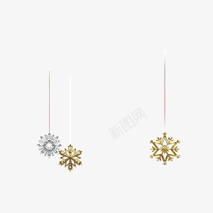 冬季精致雪花挂饰png免抠素材_88icon https://88icon.com 冬季 挂饰 精致 雪花