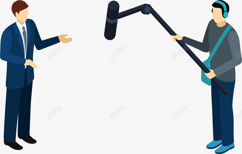 男士元素矢量图ai免抠素材_88icon https://88icon.com png 主持人 元素 卡通 卡通主持人 男士 矢量图