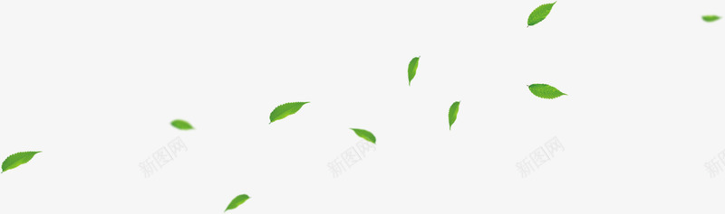 绿色漂浮春季树叶png免抠素材_88icon https://88icon.com 春季 树叶 漂浮 绿色