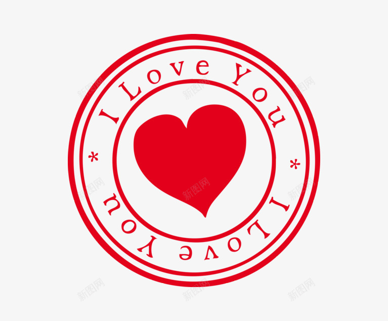 爱的印戳png免抠素材_88icon https://88icon.com 情人节 春天 春季 爱情 节日 节日素材