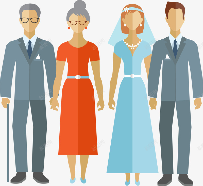 婚礼新郎新娘爸爸妈妈png免抠素材_88icon https://88icon.com 一家人 婚礼 开心 新郎新娘 爸爸妈妈 结婚