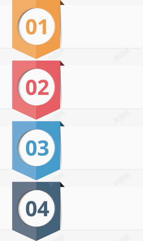立体数字标签矢量图ai免抠素材_88icon https://88icon.com PPT元素 信息图表 数字标注 数字标签 矢量图 矢量标签