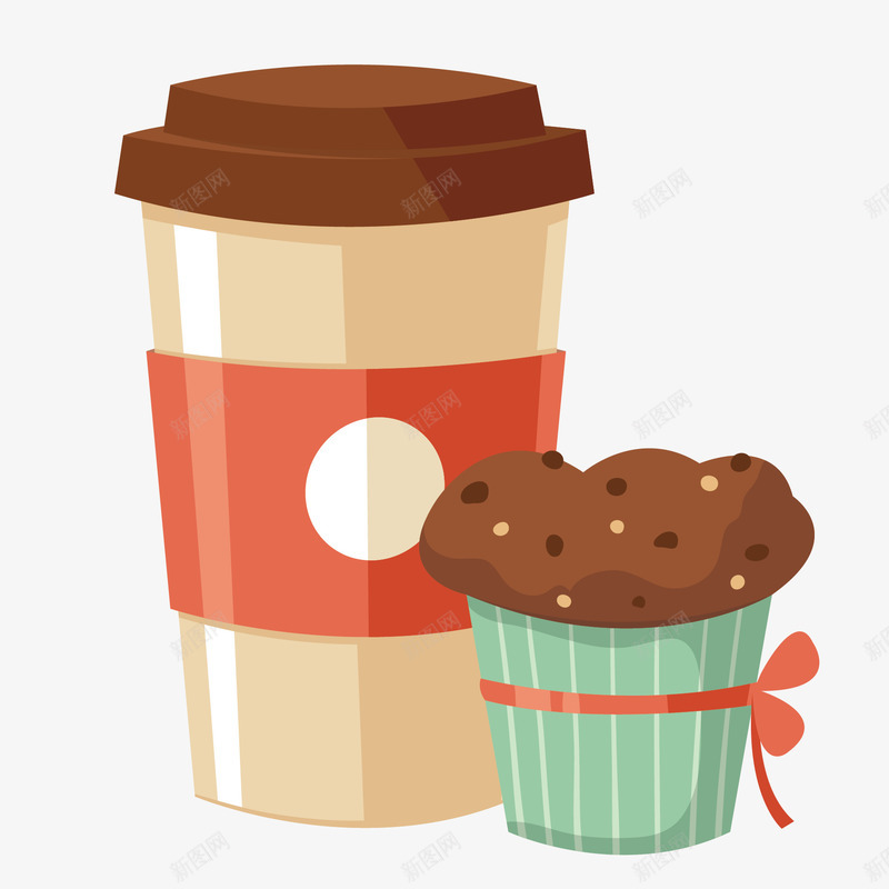 奶茶和蛋糕矢量图eps免抠素材_88icon https://88icon.com 奶茶 奶茶杯 扁平 招牌奶茶 矢量图 蛋糕