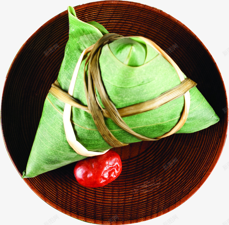 盘中的粽子与大枣png免抠素材_88icon https://88icon.com 盘子 端午节 红色大枣 绿色粽子