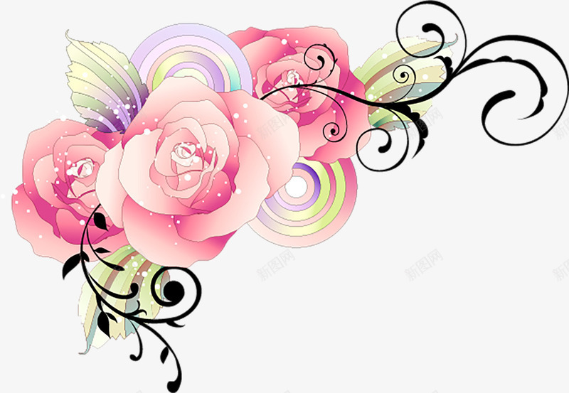 少女梦粉红卡片海报装饰矢量图eps免抠素材_88icon https://88icon.com 七夕情人节 女性商品促销海报素材 少女梦粉红卡片海报装饰 梦幻粉色 装饰卡片 矢量图